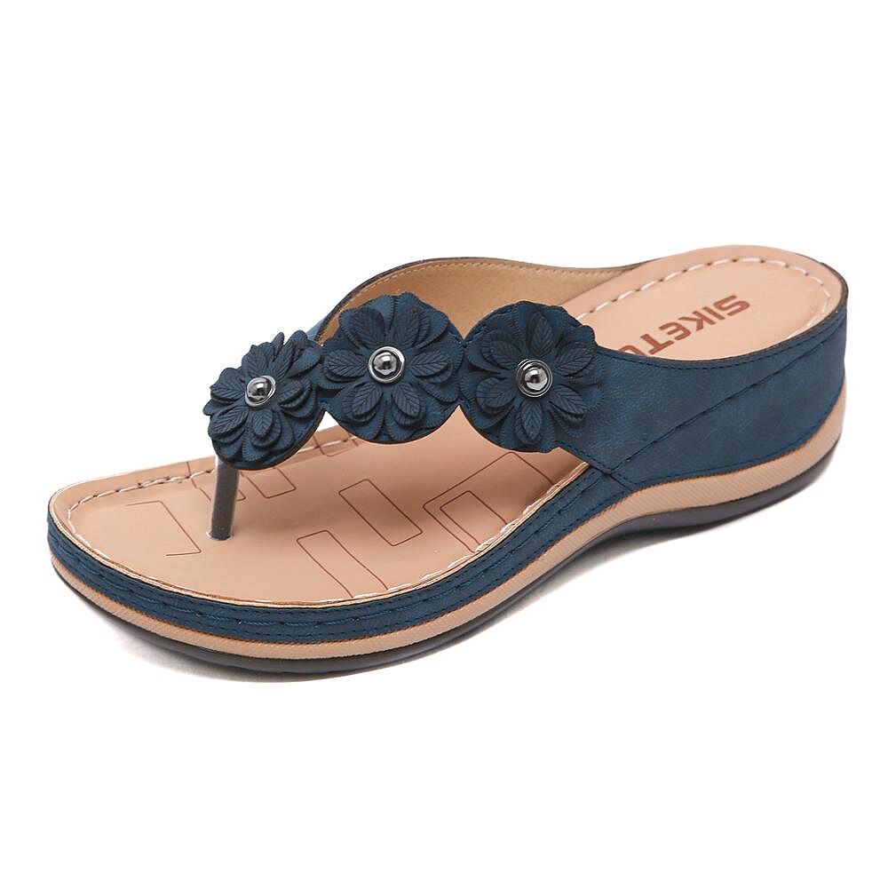 Tongs Orthopédiques pour Femmes, Style Bohême