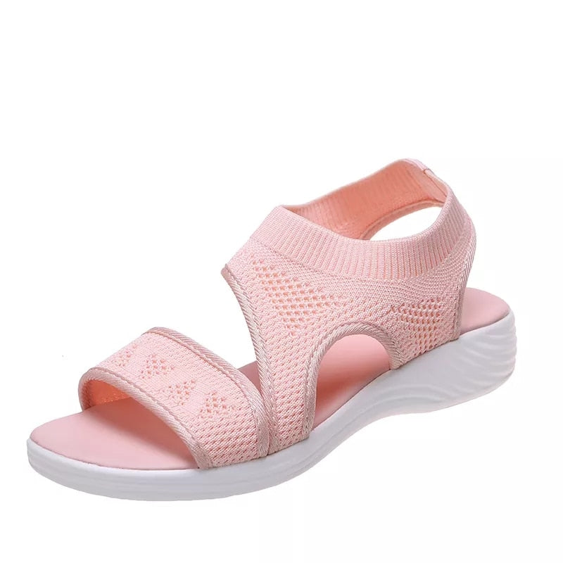 Bequeme Sandalen mit Keilabsatz für Damen – Kallyo