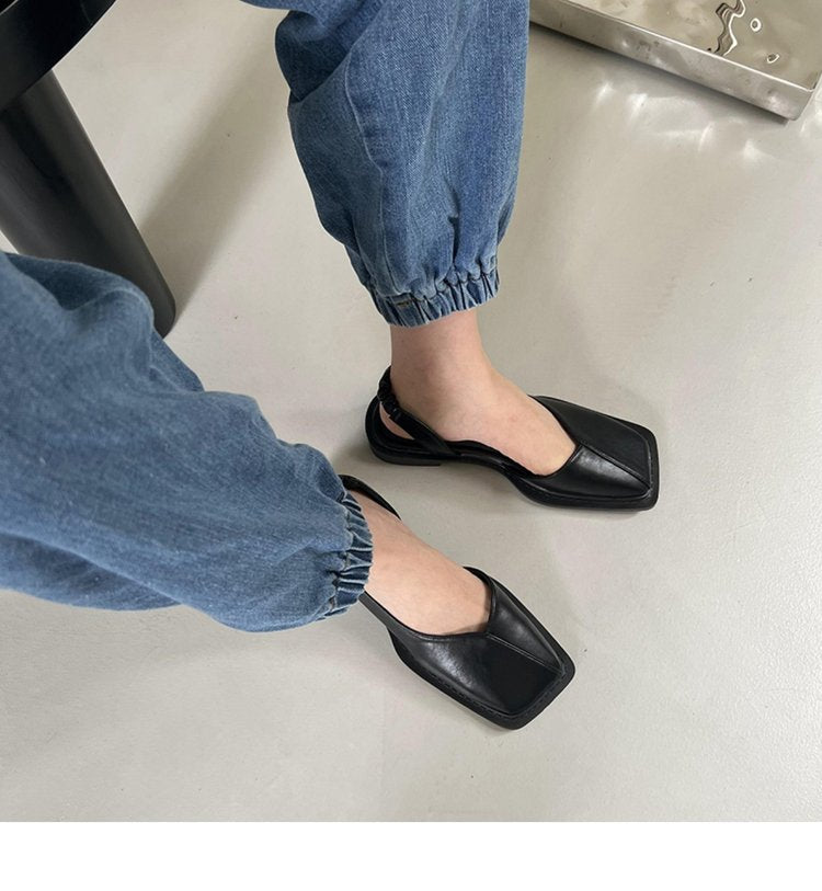Sandalen mit flachem Absatz für Damen – Anitia