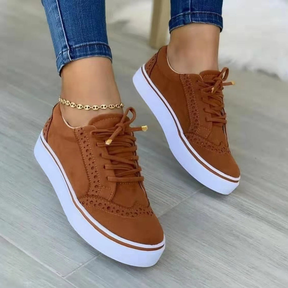 Chaussures orthopédiques plates stylées pour femmes