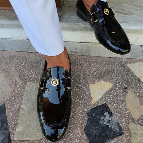 Slip-on-Schuhe für Herren für Büro und Beruf – Kio