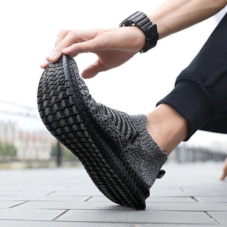 Baskets orthopédiques à enfiler respirantes pour hommes