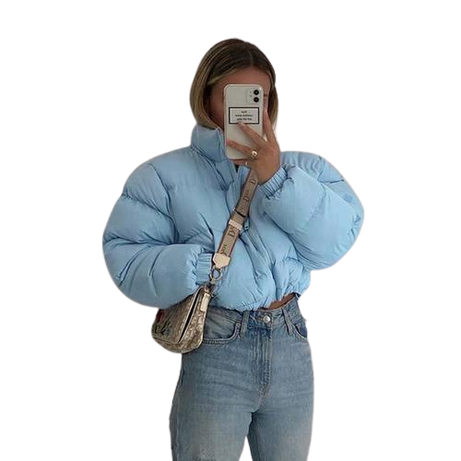 Julie kurze Daunenjacke