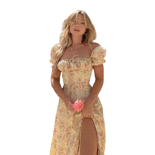 Zalma Vintage Schnürkleid