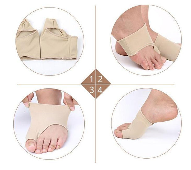 Manchon orthopédique pour oignons.