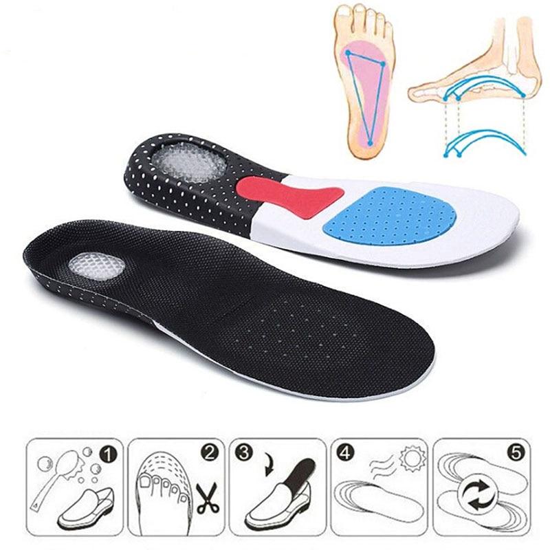 Semelles Orthopédiques En Silicone.