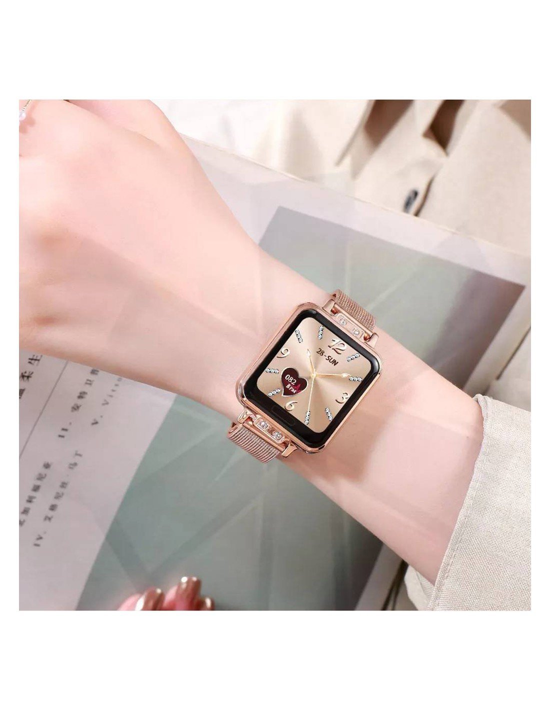 Montre Connectée Smart Fitness - Bleu