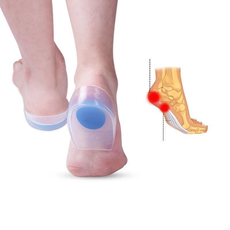 Talonnettes Orthopédiques En Silicone.